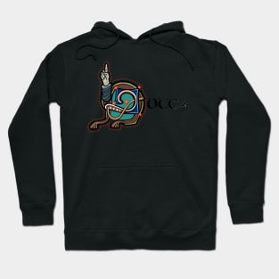 Note Manicule parody Hoodie